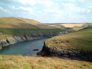 Port Quin from Doyden Castle 